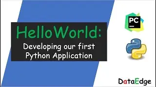 Writing first python program using Pycharm || DataEdge Systems