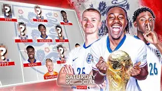 Predicting the England XI to WIN the 2026 World Cup! 🏆 | Saturday Social