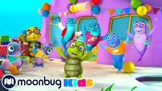 The Sharksons |Party Time Song - Pass the Parcel with Friends! | Animals for Kids