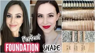 How To Choose The Right Foundation Shade || Perfect Foundation Color for Beginners