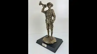 Silent Soldiers ANZAC Bugler Statue