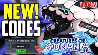 🔥New!! Update🔥CREATURES OF SONARIA ROBLOX CODES 2024 - CREATURES OF SONARIA CODES