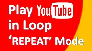 How to play a video in Loop or Repeat mode in Youtube Android?