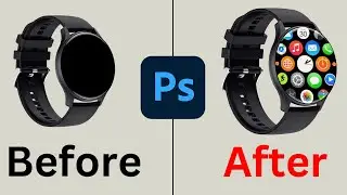 How To Mockup Smart Watch In Photoshop