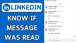 How To Know If Linkedin Message Was Read