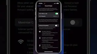 How to Set Up a Personal Hotspot on iPhone