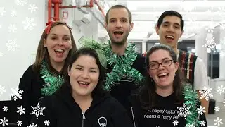 Bloopers from Happy Holidays from Imagine Easy Solutions