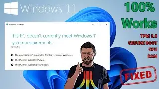 Bypass Windows 11's Minimum System Requirements in 2 minutes