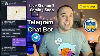 Live Java Coding - 3: Telegram Bot | Підтримай Україну | Анонс