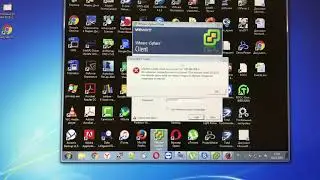 vSphere Client could not connect to 