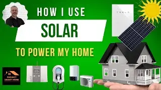 How I Use Solar to Power (EVERYTHING) in My Home - SolarEdge / Tesla Powerwall & MyEnergi Eddie