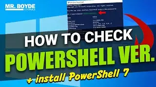 How to Check the PowerShell Version in Windows 10 (+ Install PowerShell 7)