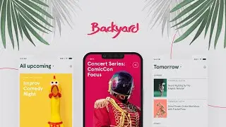 Мобильное приложение Backyard | INOSTUDIO