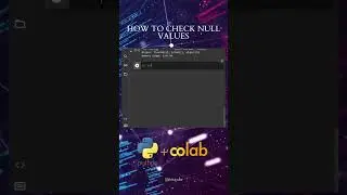 How check null values in python 
