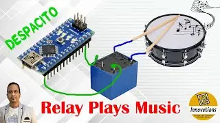 Playing Music Using Arduino + Speaker + Relay Module | Sound Project Using Arduino | Despacito Music