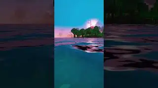 WATER WAVES for deferred technical rendering in Minecraft Bedrock