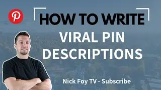 Pinterest Pin Descriptions: How to Write Descriptions for the Pinterest Algorithm