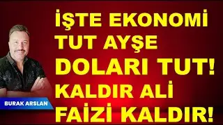 Ekonomi programı Tut Ayşe tut | Dolar tut! kaldır Ali | Faizi kaldır!