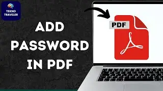 How To Add Password To PDF