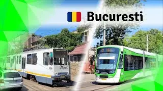 București: On bumpy tracks through the capital | Trams in Romania - Episode 19 | 2024