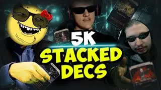 Открываем 5000 Колод / Stacked deck с пое стримерами. Гамблинг / Gambling Path of Exile