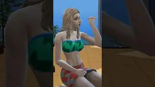 КАК ВАМ ТАКАЯ КРАСОТКА В СИМС 4? #thesims4 #симс4 #cas #shorts