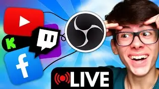 Como Fazer LIVE MULTIPLATAFORMA no OBS Studio! 2023