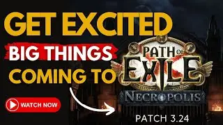 Path of Exile | Necropolis League | CRAZY CHANGES | Patch 3.24