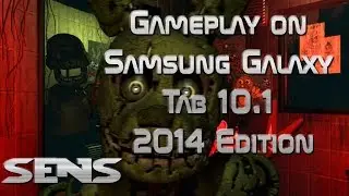 Five Nights At Freddy's 3 (FNAF 3) Gameplay - Samsung Galaxy Tab 10.1 LTE Android 4.4.2 Kitkat