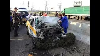 Таксист, женщина и 13-летний ребенок погибли в ДТП на МКАД