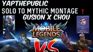 YapThePublic | Road To Mythic | GusionMontage 3 | Cuba sampai boleh boosku ❗️