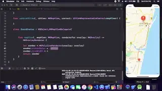 Route And Directions In MapView Using SwiftUI - Drawing PolyLine In MapView Using SwiftUI