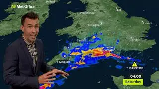 Weather Story - Thunderstorm risk for some 23/07/21