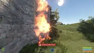 i tried online molotov raiding in rust...
