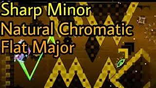 Sharp Trilogy | Sharp Minor + Natural Chromatic + Flat Major | Geometry Dash (showcase)