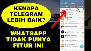 Whatsapp Ditinggalkan | Cara Setting Folder di Telegram