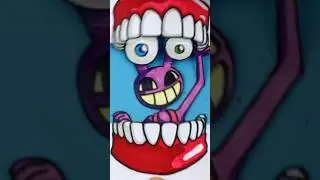 THE AMAZING DIGITAL CIRCUS - Transformation Fold #shorts #alphabetlore