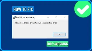 How to Fix Installation Ended Prematurely Because of an Error in Windows 11/10/8/7