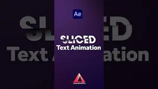 Create Sliced Text in After Effects | Tutorial