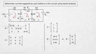 Matrix Methods - Problem