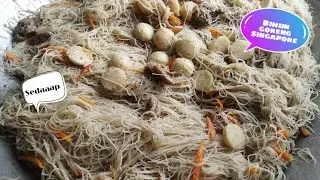 Bihun Goreng Singapore Untuk 20 Orang Makan❗ Singapore Fried Vermicelli Recipe