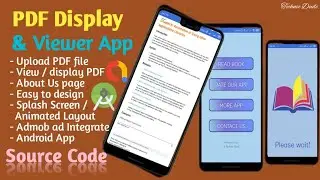 How to display PDF in android studio | PDF Viewer in android app