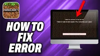 How To Fix Minecraft Error Failed to Login Invalid Session or Try Restarting Your Game (2024)