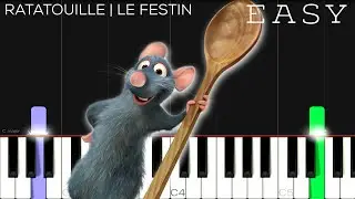 Ratatouille - Le Festin | EASY Piano Tutorial