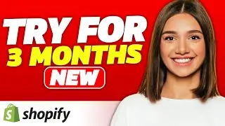 How To Get Shopify 3 Months Free Trial | Shopify 90 Day Free Trial (2024)