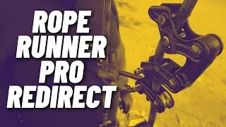 SRS Tree Climbing, Redirect With Rope Runner Pro