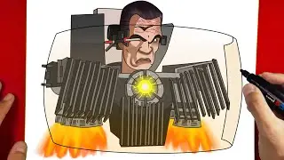How to Draw G-Man Destroyed Skibidi Toilet 73 (part 2)
