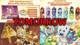 NATLAN FREE REWARDS TOMORROW AND LATER, FREE 5-STAR AND 4-STAR, WEAPONS AND MORE - Genshin Impact