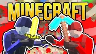 RAVENFIELD MINECRAFT SWORDS & PICKAXE CUSTOM WEAPONS | Ravenfield Early Access 5 Gameplay