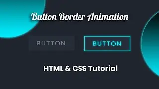 CSS Button Border Animation | HTML CSS Hover Effect